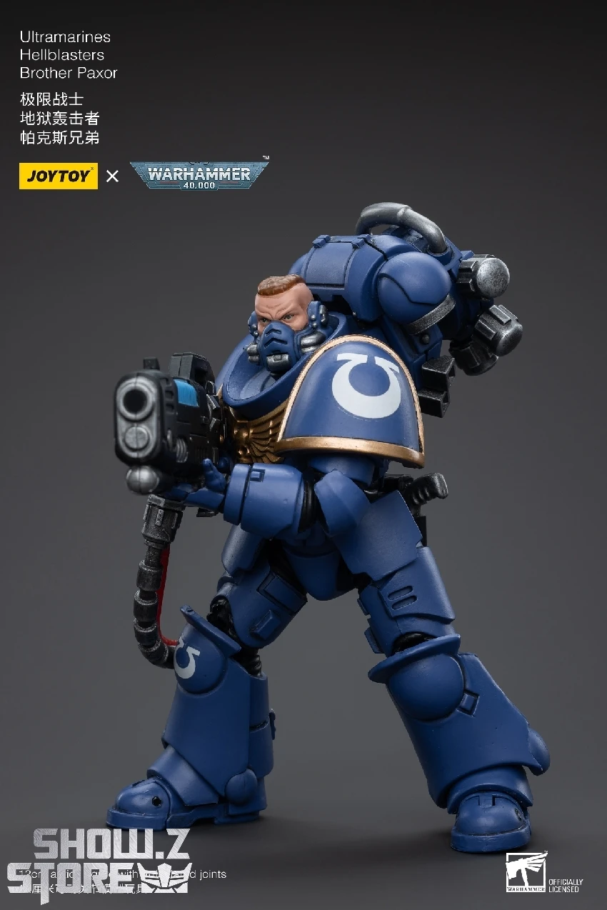 JoyToy Source 1/18 Warhammer 40K Ultramarines Hellblasters Brother Paxor 3 JoyToy Source 1/18 Warhammer 40K Ultramarines Hellblasters Brother Paxor - Image 3