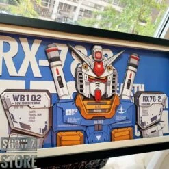 ChenFu Studio RX-78-2 Gundam 3D Wall Art Decoration Picture -Show.Z Toys Deals Store 9857b76d39