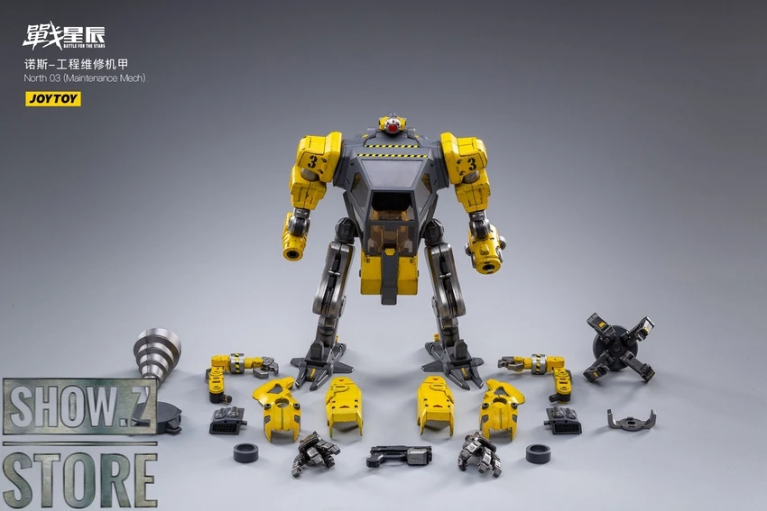 JoyToy Source 1/18 NORTH 03 Maintenance Mecha W/ Pilot 17 JoyToy Source 1/18 NORTH 03 Maintenance Mecha W/ Pilot - Image 17