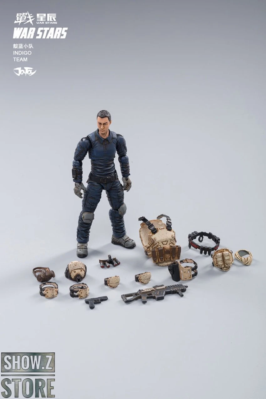 JoyToy Source 1/18 War Stars Starhawk 8th Army Indigo Fleet Set Of 3 8 JoyToy Source 1/18 War Stars Starhawk 8th Army Indigo Fleet Set Of 3 - Image 8