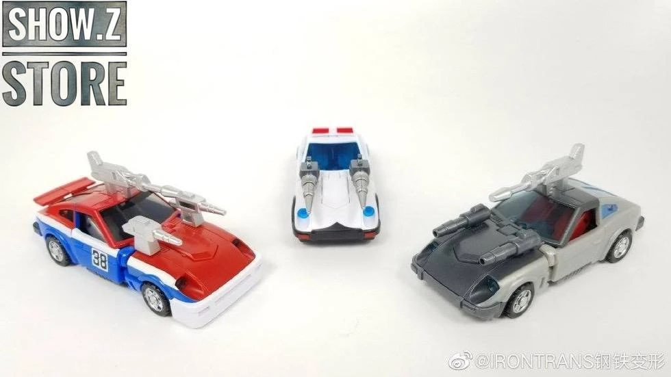 IronTrans M-01 M01 Mini Series Police Car Prowl 3 IronTrans M-01 M01 Mini Series Police Car Prowl - Image 3