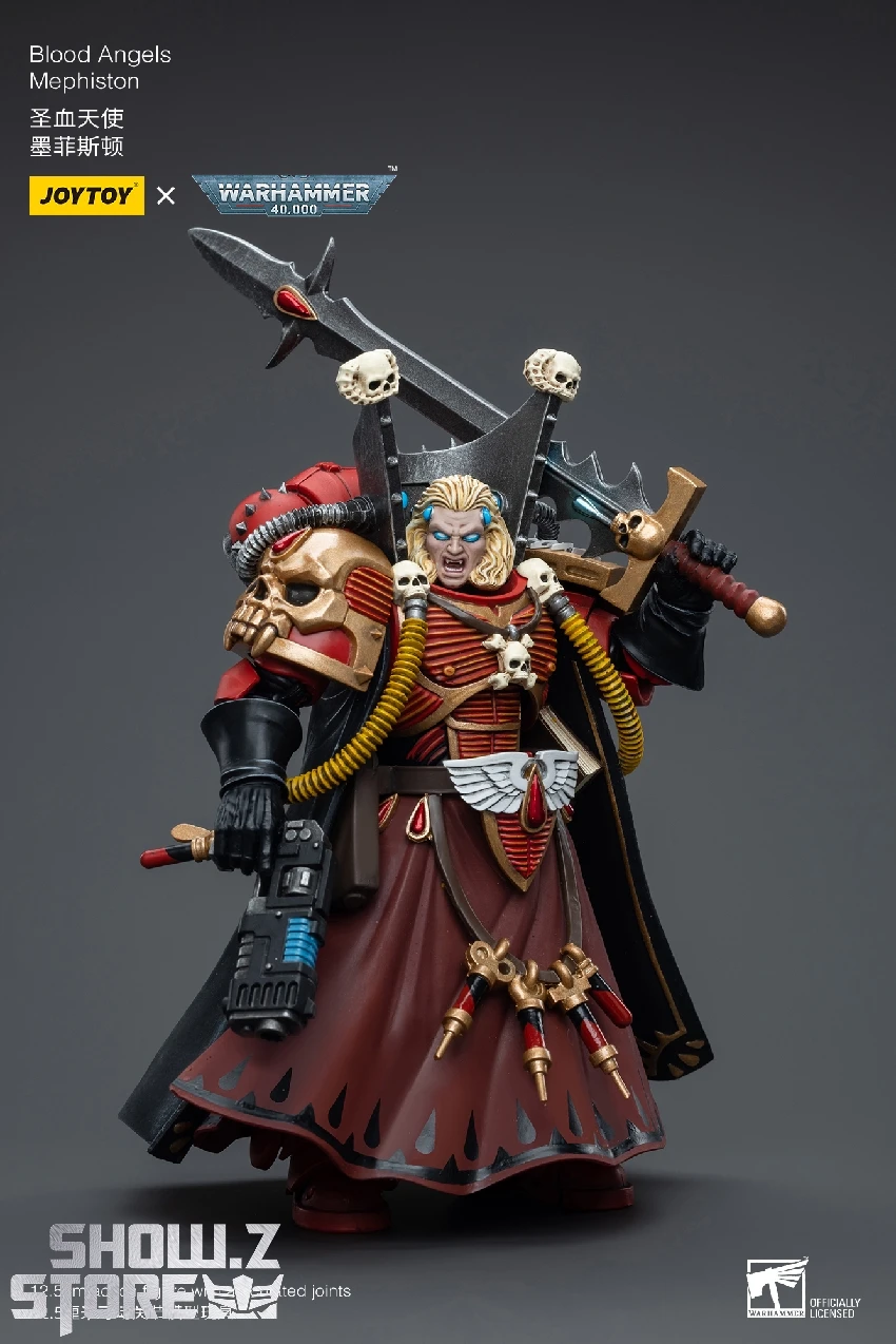 JoyToy Source 1/18 Warhammer 40K Blood Angels Mephiston 9 JoyToy Source 1/18 Warhammer 40K Blood Angels Mephiston - Image 9
