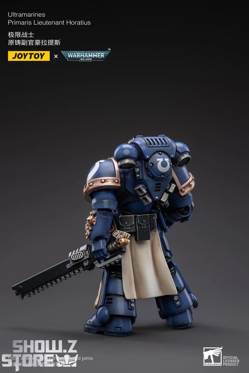 JoyToy Source 1/18 Warhammer 40K Space Ultramarines Primaris Lieutenant Horatius 5 JoyToy Source 1/18 Warhammer 40K Space Ultramarines Primaris Lieutenant Horatius - Image 5