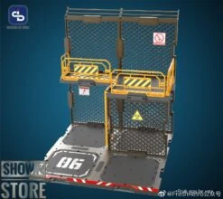 FreshRetro 1/18 1/24 SIB06 Scene In Box Iron Net Base-B Model Kit -Show.Z Toys Deals Store 9ae974d4ff