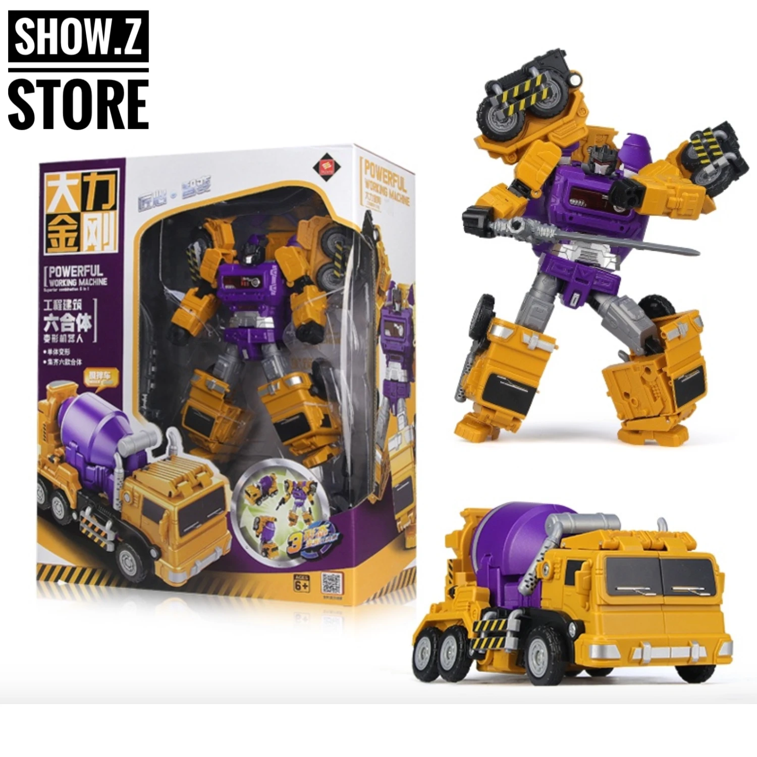 Jinjiang Devestator Mixer Truck MixMaster 2 Jinjiang Devestator Mixer Truck MixMaster - Image 2