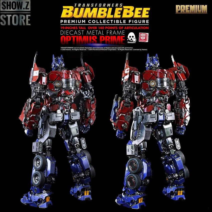 Threezero Transformer BUMBLEBEE Optimus Prime Premium Collectible Figure 4 Threezero Transformer BUMBLEBEE Optimus Prime Premium Collectible Figure - Image 4