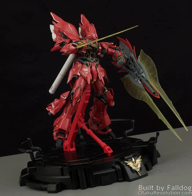 BSC Yihui YH Model 1/35 MSN-06S MNS06S SINANJU New Zeon Customized Gundam Bust Model Kit 6 BSC Yihui YH Model 1/35 MSN-06S MNS06S SINANJU New Zeon Customized Gundam Bust Model Kit - Image 6