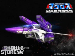 KitzConcept 1/72 Macross VF-1S God Of Flame Purple Limited Edition W/ Fast Pack Armor -Show.Z Toys Deals Store 9f78edd2ad