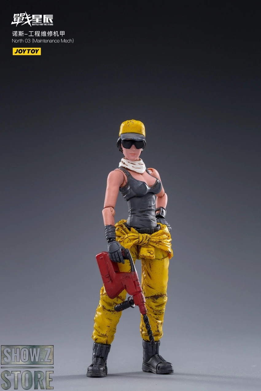 JoyToy Source 1/18 NORTH 03 Maintenance Mecha W/ Pilot 13 JoyToy Source 1/18 NORTH 03 Maintenance Mecha W/ Pilot - Image 13