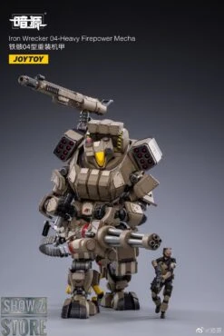 JoyToy Source 1/24 Iron Wrecker 04 Heavy Firepower Mecha W/ Pilot 18 JoyToy Source 1/24 Iron Wrecker 04 Heavy Firepower Mecha W/ Pilot -Show.Z Toys Deals Store a1670f10dc