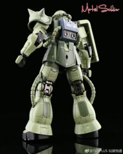 Metal Soldier 1/100 MS01 ZAKUII MS-01 MS-06 ZAKU2 Green Chogokin Metal Build -Show.Z Toys Deals Store a4906a9ab5