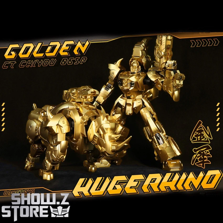 Cang-Toys CT-CY06SP Hugerhino Headstrong Golden Version 2 Cang-Toys CT-CY06SP Hugerhino Headstrong Golden Version - Image 2