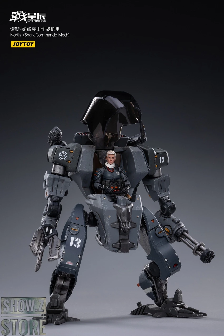JoyToy Source 1/18 NORTH Snark Commando Mech W/ Pilot 4 JoyToy Source 1/18 NORTH Snark Commando Mech W/ Pilot - Image 4