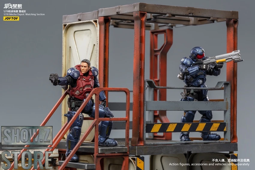 JoyToy Source 1/18 Mecha Depot: Watching Section 9 JoyToy Source 1/18 Mecha Depot: Watching Section - Image 9