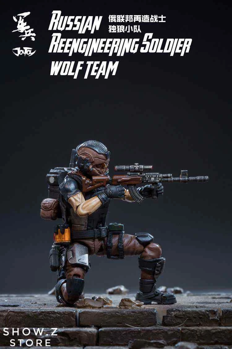 JoyToy Source Acid Rain 1/18 Russian Reengineering Soldier Wolf Team Set Of 3 Figures 10 JoyToy Source Acid Rain 1/18 Russian Reengineering Soldier Wolf Team Set Of 3 Figures - Image 10