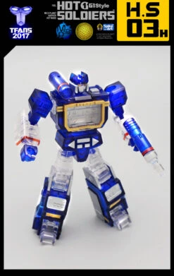 Mech Planet Hot Soldiers HS03H Mini Soundwave Clear Version -Show.Z Toys Deals Store aaaf30f692