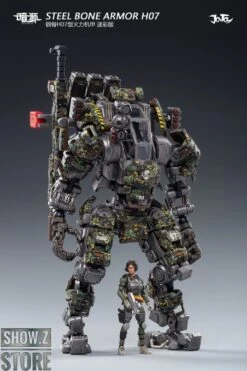 JoyToy Source 1/25 H07 Steel Bone Attack Mecha Jungle Camouflage W/ Pilot 20 JoyToy Source 1/25 H07 Steel Bone Attack Mecha Jungle Camouflage W/ Pilot -Show.Z Toys Deals Store aad6568bf3