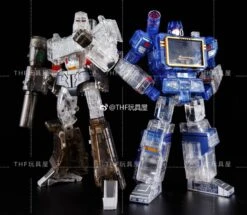 THF Toy House Factory Soundwave MP-13 Clear Version (/w Laserbeak + Buzzsaw) -Show.Z Toys Deals Store aba54d50bf