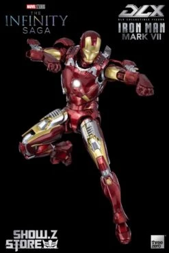 Threezero 1/12 Marvel Studio The Infinity Saga DLX Iron Man Mark 7 -Show.Z Toys Deals Store ac0f92935d