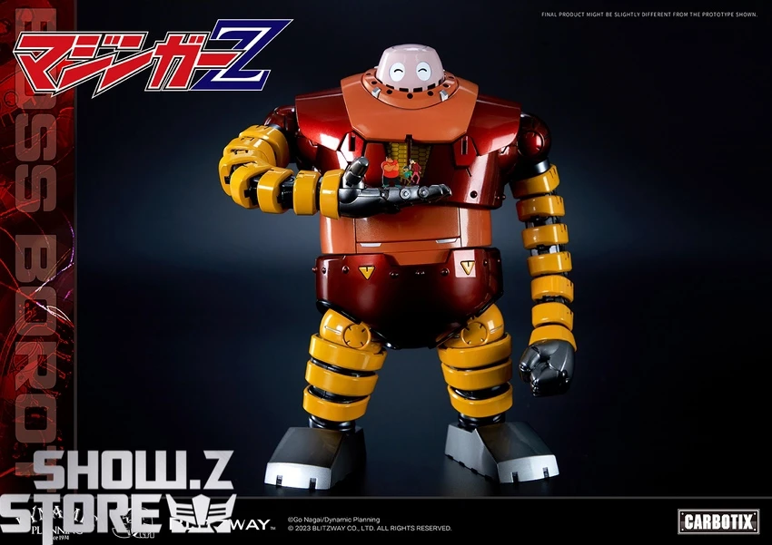 Blitzway BW-CA-10801 Carbotix Mazinger Z Boss Borot 8 Blitzway BW-CA-10801 Carbotix Mazinger Z Boss Borot - Image 8