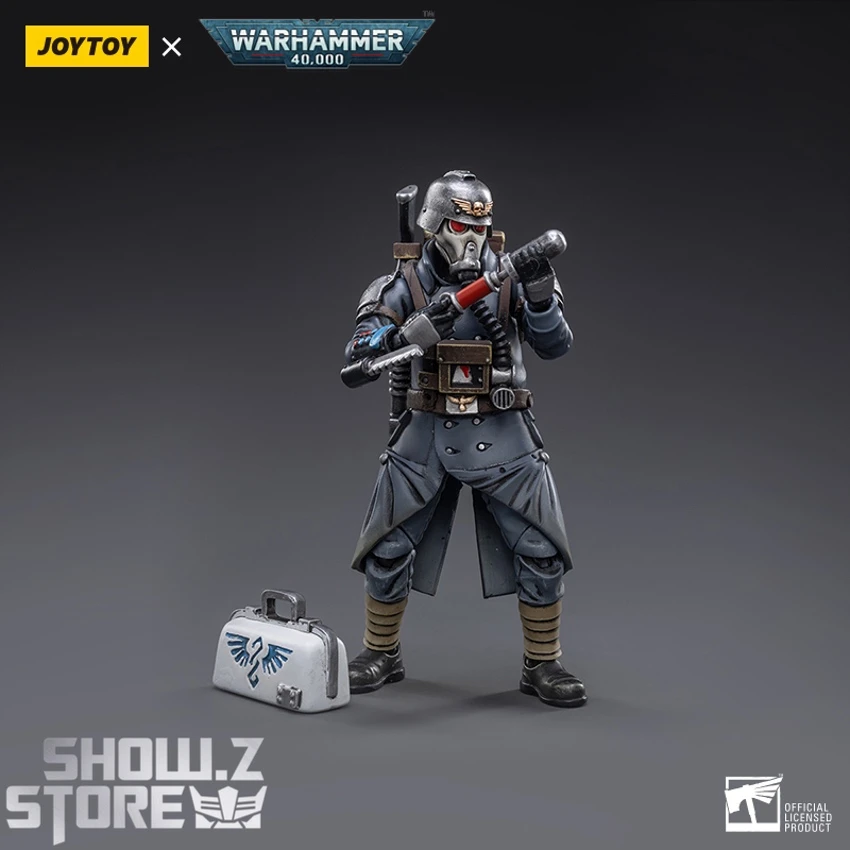 JoyToy Source 1/18 Warhammer 40K Death Korps Of Krieg Veteran Squad Guardsman Medic 1 JoyToy Source 1/18 Warhammer 40K Death Korps Of Krieg Veteran Squad Guardsman Medic