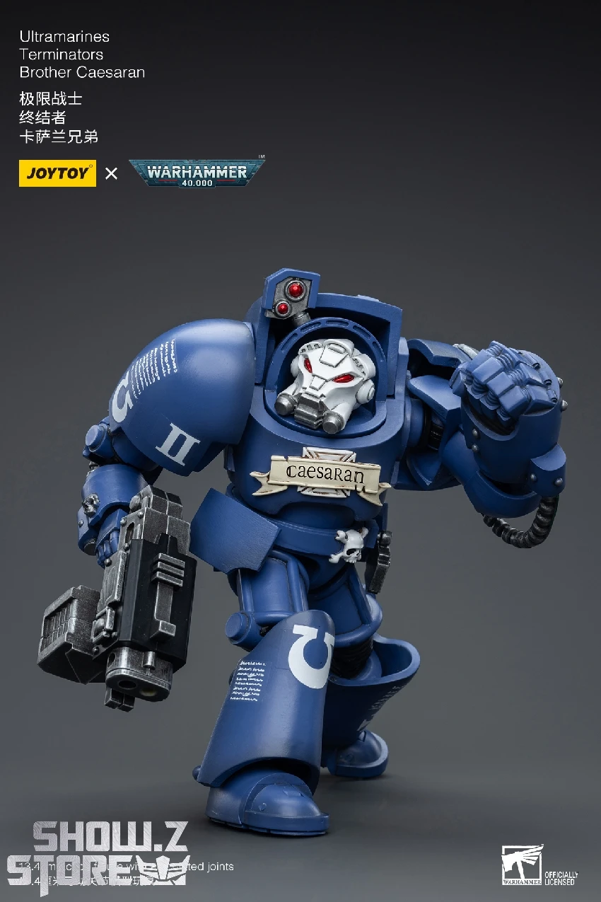 JoyToy Source 1/18 Warhammer 40K Ultramarines Terminators Brother Caesaran 6 JoyToy Source 1/18 Warhammer 40K Ultramarines Terminators Brother Caesaran - Image 6