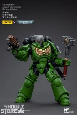 JoyToy Source 1/18 Warhammer 40K Salamanders Assault Intercessors Sergeant Krajax -Show.Z Toys Deals Store ae6244774b