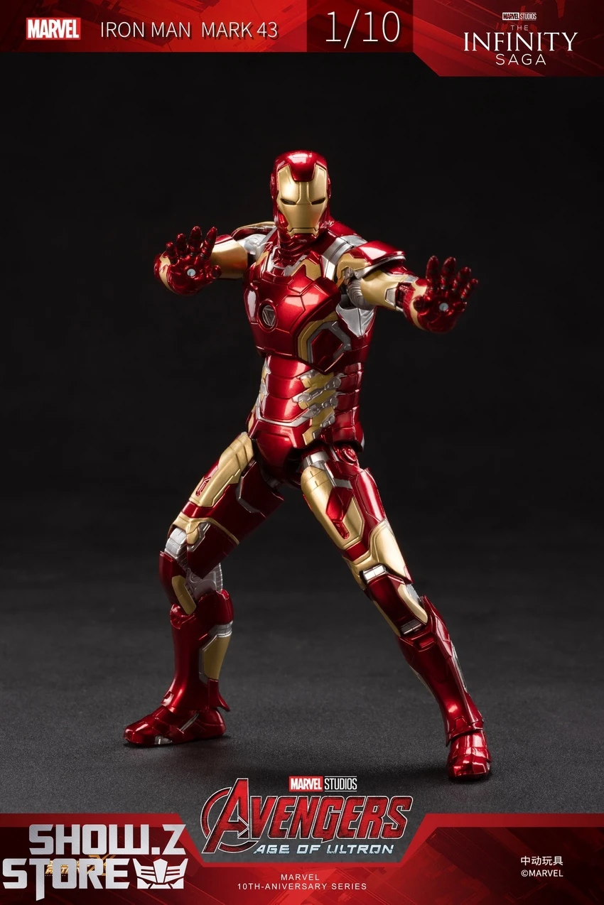 ZT Toys Marvel Licensed 1/10 Iron Man Mark 43 11 ZT Toys Marvel Licensed 1/10 Iron Man Mark 43 - Image 11