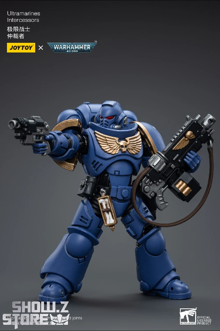JoyToy Source 1/18 Warhammer 40K Ultramarines Intercessors 8 JoyToy Source 1/18 Warhammer 40K Ultramarines Intercessors - Image 8