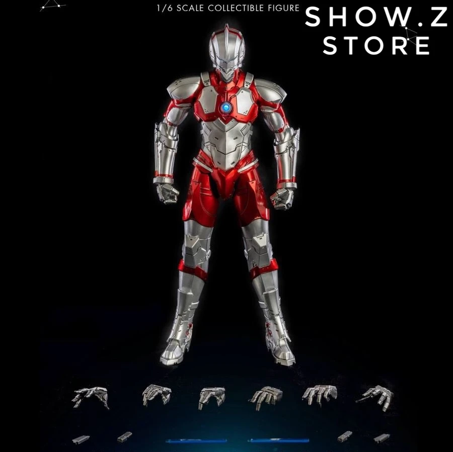 ThreeA Toys 3A 1/6 Scale Ultraman Suit Collectible Figure Anime Version 2 ThreeA Toys 3A 1/6 Scale Ultraman Suit Collectible Figure Anime Version - Image 2