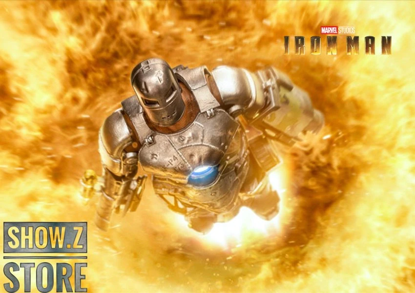 ZT Toys Marvel Licensed 1/10 Iron Man Mark 1 W/ LED 4 ZT Toys Marvel Licensed 1/10 Iron Man Mark 1 W/ LED - Image 4