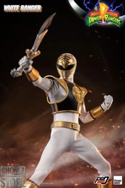 Threezero Studio 1/6 Mighty Morphin Power Rangers White Ranger -Show.Z Toys Deals Store b20fb3b6ea