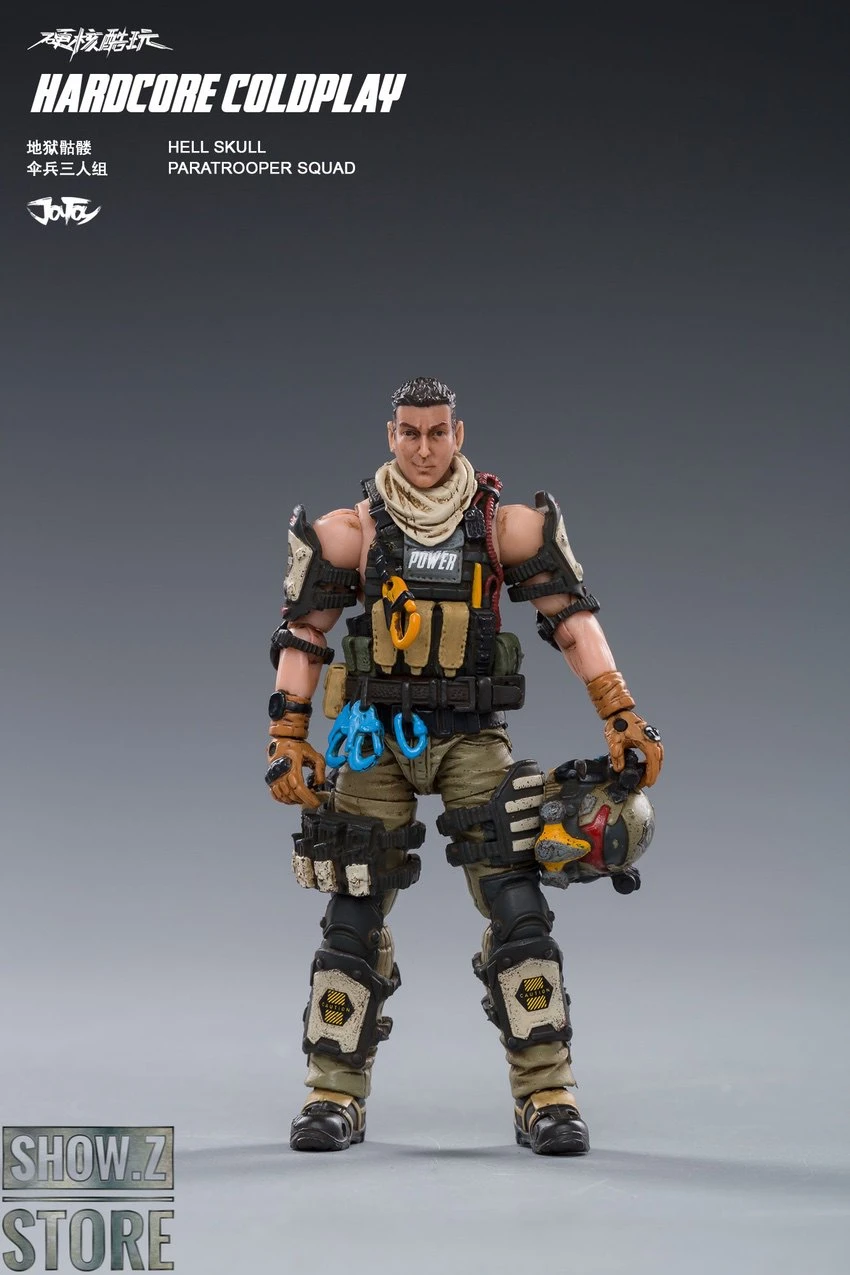 JoyToy Source 1/18 Hardcore Coldplay Hell Skull Paratrooper Squad Set Of 3 8 JoyToy Source 1/18 Hardcore Coldplay Hell Skull Paratrooper Squad Set Of 3 - Image 8