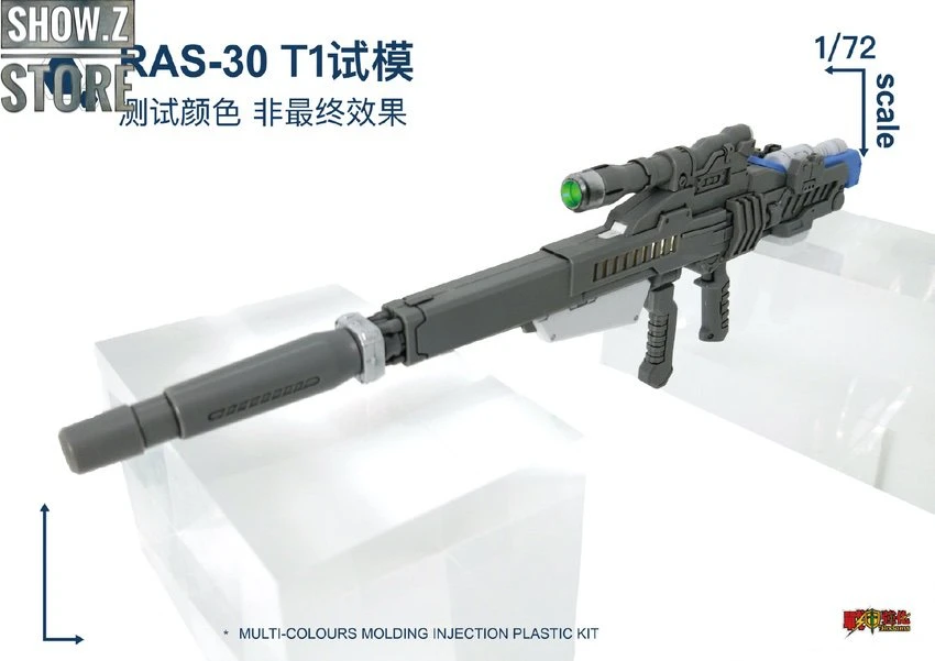 Rodams 1/72 RAS-30 RX-78GP03S Gundam Orange Version Model Kit 3 Rodams 1/72 RAS-30 RX-78GP03S Gundam Orange Version Model Kit - Image 3