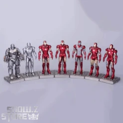ZT Toys Marvel Licensed 1/20 Iron Man Hall Of Armor Full Set