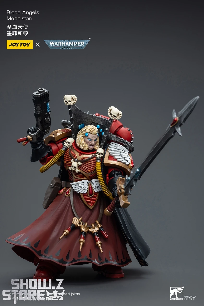 JoyToy Source 1/18 Warhammer 40K Blood Angels Mephiston 7 JoyToy Source 1/18 Warhammer 40K Blood Angels Mephiston - Image 7