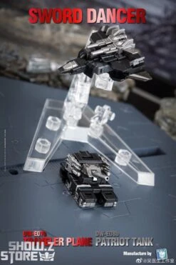 Dr.Wu Sword Dancer Slamdance DW-E07B Traveler Plane Raindance & DW-E08B Patriot Tank Grandslam Set Of 2 Black Version -Show.Z Toys Deals Store b670088574