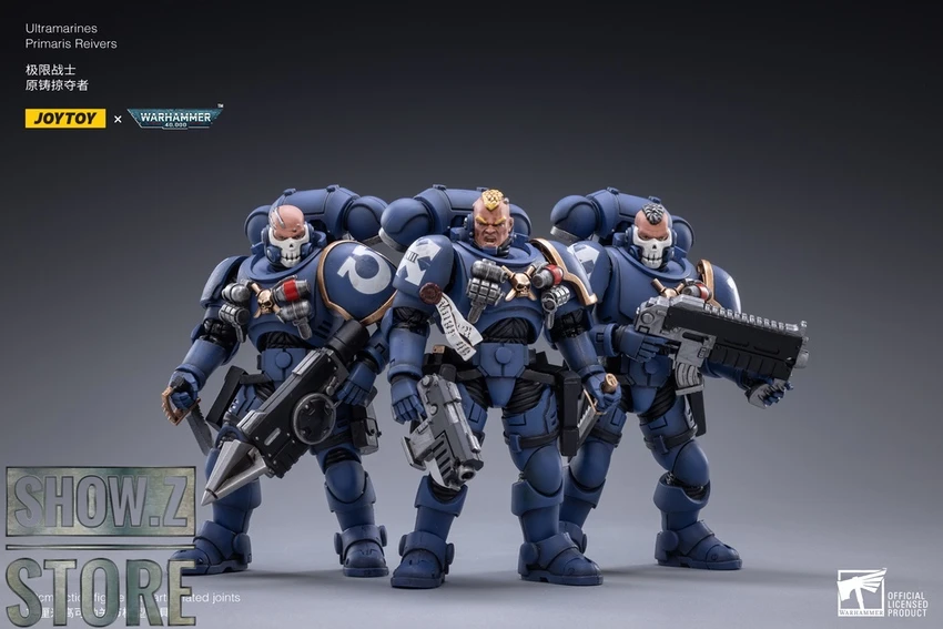 JoyToy Source 1/18 Warhammer 40K Ultramarines Primaris Reivers Set Of 3 4 JoyToy Source 1/18 Warhammer 40K Ultramarines Primaris Reivers Set Of 3 - Image 4