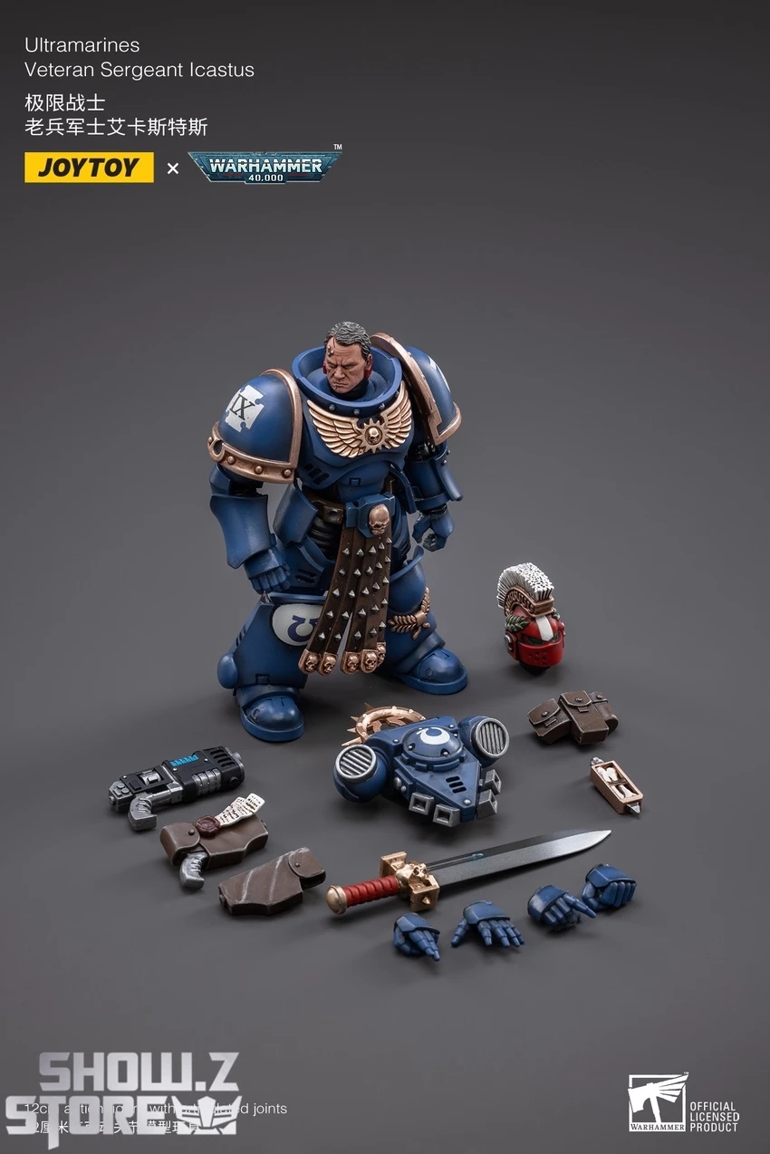 JoyToy Source 1/18 Warhammer 40K Space Ultramarines Warriors Set Of 3 11 JoyToy Source 1/18 Warhammer 40K Space Ultramarines Warriors Set Of 3 - Image 11