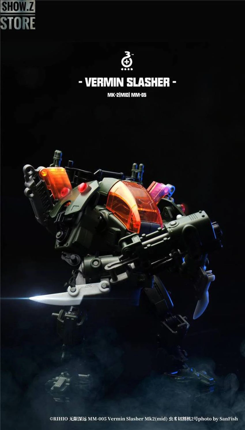 Rihio Multiabyss MM004 Sky Limulus + Ground Horsefoot & MM005 Vermin Slahser MK2 Set Of 3 10 Rihio Multiabyss MM004 Sky Limulus + Ground Horsefoot & MM005 Vermin Slahser MK2 Set Of 3 - Image 10