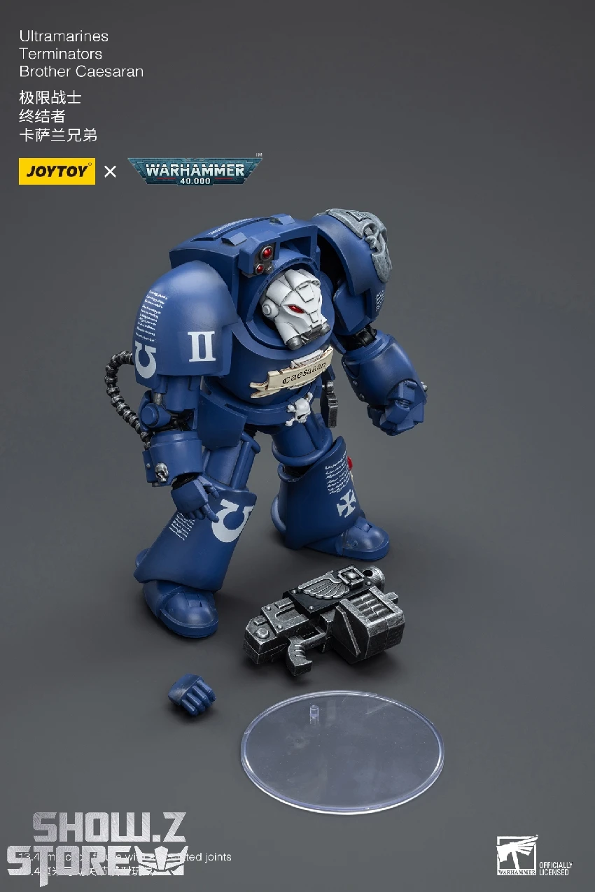 JoyToy Source 1/18 Warhammer 40K Ultramarines Terminators Brother Caesaran 2 JoyToy Source 1/18 Warhammer 40K Ultramarines Terminators Brother Caesaran - Image 2