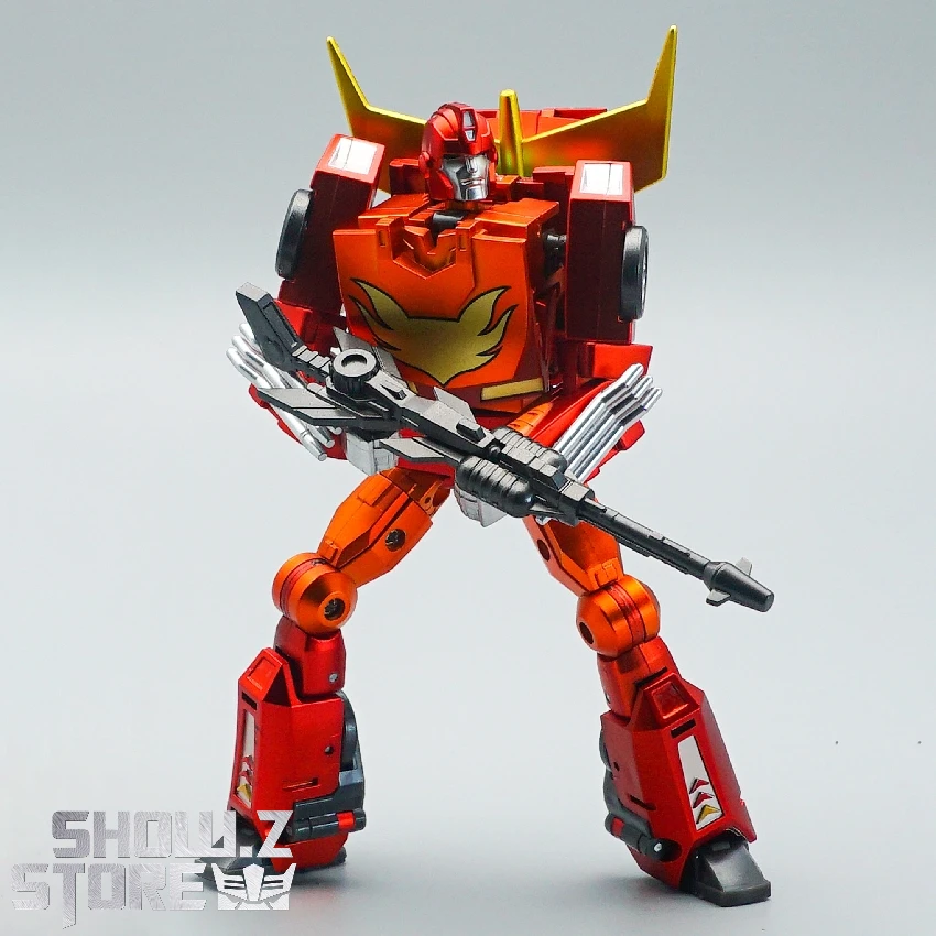 MechFansToys MS-19E Flame Commander Rodimus Prime Metal Version 2 MechFansToys MS-19E Flame Commander Rodimus Prime Metal Version - Image 2