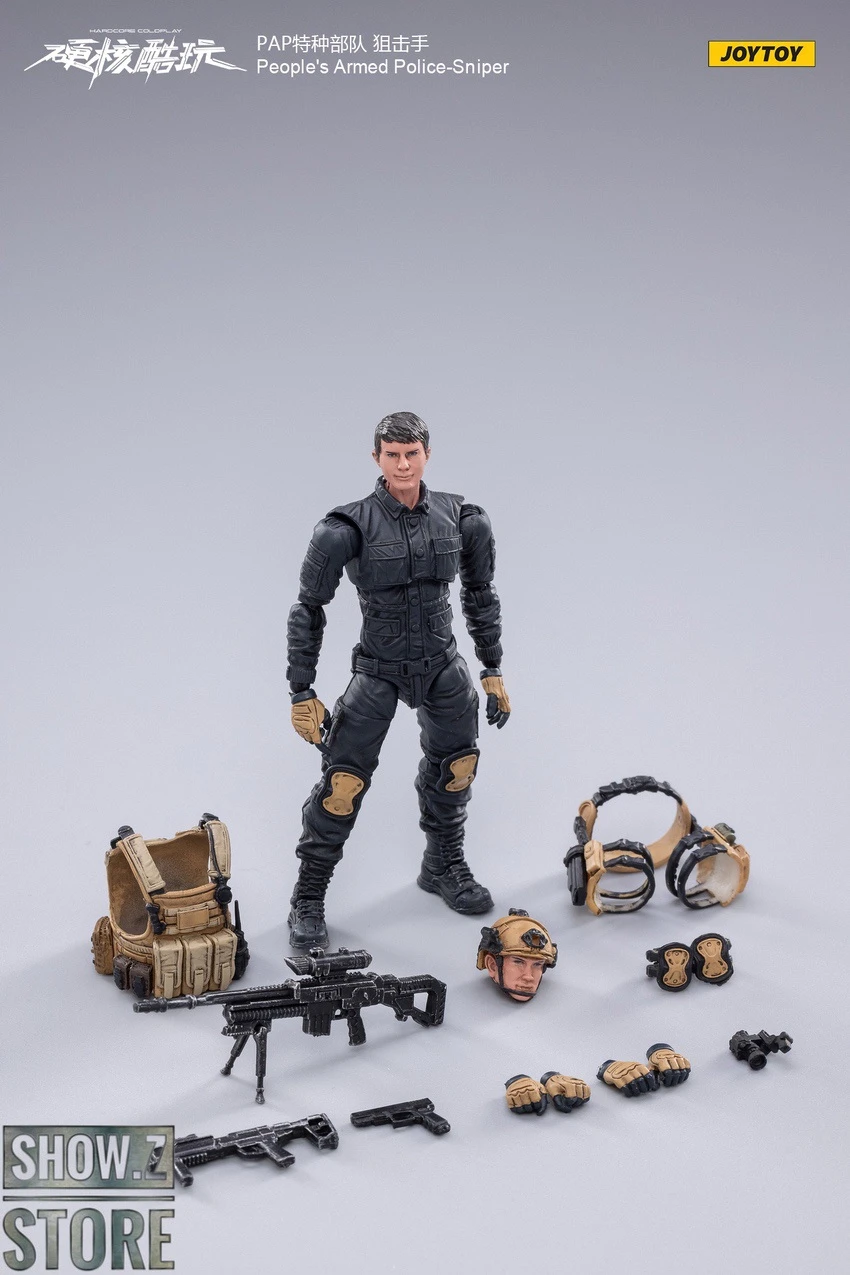 JoyToy Source 1/18 People’s Armed Police Sniper 5 JoyToy Source 1/18 People’s Armed Police Sniper - Image 5