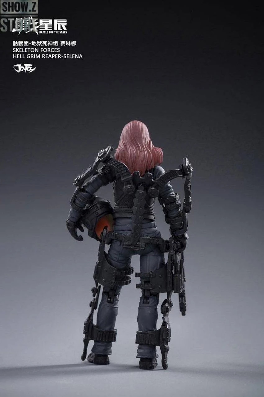 JoyToy Source 1/18 Hardcore Coldplay Skeleton Forces Hell Grim Reaper & Selena Set Of 4 7 JoyToy Source 1/18 Hardcore Coldplay Skeleton Forces Hell Grim Reaper & Selena Set Of 4 - Image 7