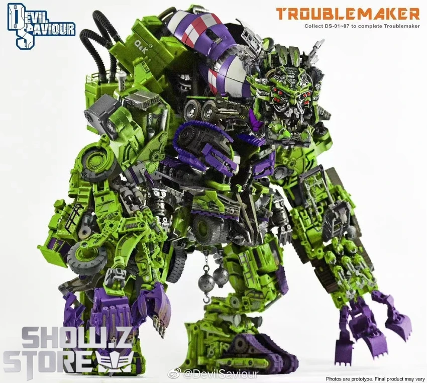 Devil Saviour DS-06G Troublemaker Sweeping Rampage G1 Version 4 Devil Saviour DS-06G Troublemaker Sweeping Rampage G1 Version - Image 4