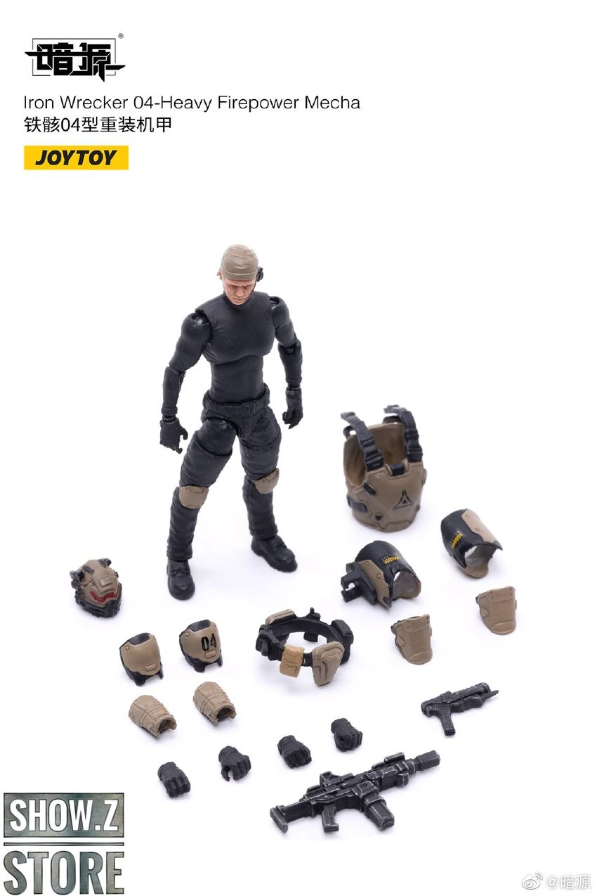JoyToy Source 1/24 Iron Wrecker 04 Heavy Firepower Mecha W/ Pilot 14 JoyToy Source 1/24 Iron Wrecker 04 Heavy Firepower Mecha W/ Pilot - Image 14