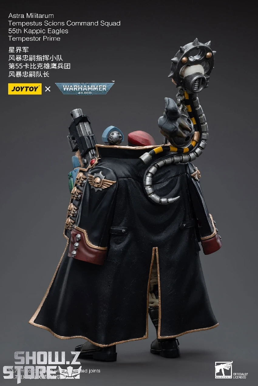 JoyToy Source 1/18 Warhammer 40K Astra Militarum Tempestus Scions Command Squad 55th Kappic Eagles Tempestor Prime 10 JoyToy Source 1/18 Warhammer 40K Astra Militarum Tempestus Scions Command Squad 55th Kappic Eagles Tempestor Prime - Image 10