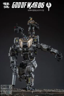 JoyToy Source Acid Rain 1/25 God Of War 86 Medium-Sized Mecha Figure Set Silver Black Version -Show.Z Toys Deals Store bc4925723e