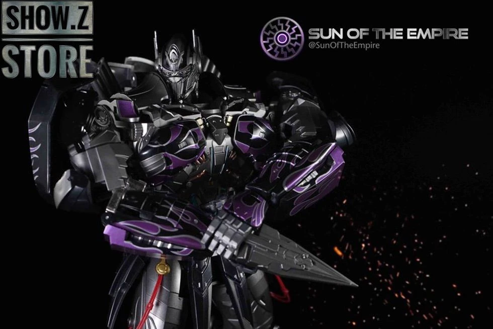 Unique Toys R-02V Challenger Optimus Prime Purple Version 3 Unique Toys R-02V Challenger Optimus Prime Purple Version - Image 3