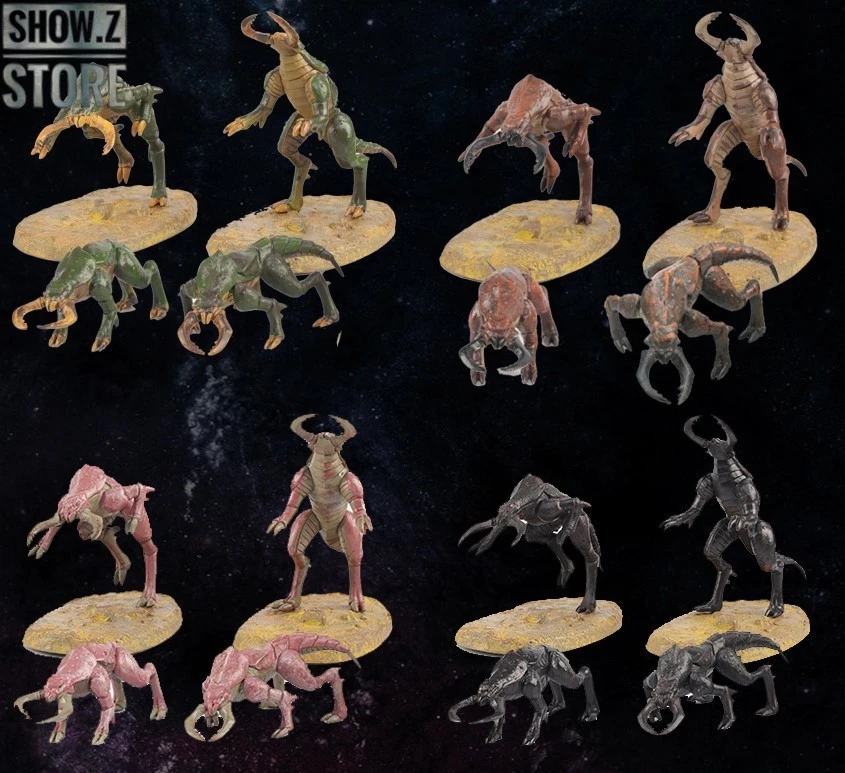 Rihio Multiabyss Alien Beast Series 1/60 Set Of 4 Figures W/ 2 Bases 6 Rihio Multiabyss Alien Beast Series 1/60 Set Of 4 Figures W/ 2 Bases - Image 6